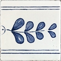 G.D.M. F. Longchamp (Bleu Anglais sur un  fond Neige)